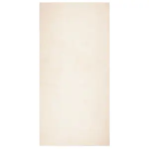 Rug HUARTE Short Pile Soft and Washable Beige 100x200 cm