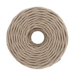 Trim: Macramé Cord: Cotton: 87m x 4mm: 0.5kg: Beige