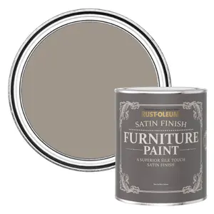 Rust-Oleum Whipped Truffle Satin Furniture Paint 750ml