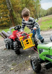 Rolly Yellow Winch Hook & Tow Rope Accessory For Tractor Ride On Toy