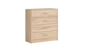 Chest of Drawers Storage Unit Modern Bedroom Hallway Kids Sonoma Oak Effect Nepo