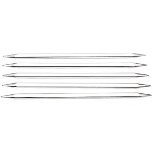 Nova Cubics: Knitting Pins: Double-Ended: Set of Five: 20cm x 3.75mm