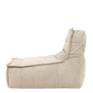 icon Otto Natural Corduroy Lounger Set of 5 Bean Bag Chair