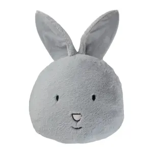 furn. Kids Grey Rabbit Indoor Cushion (L)30cm x (W)43cm