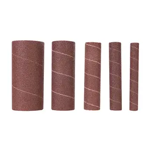 5 Pack 80 Grit Sanding Sleeves 13mm to 51mm Oscillating Spindle & Belt Sanders