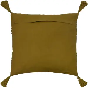 furn. Halmo Woven Tasselled Feather Filled Cushion