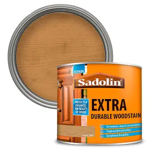 Sadolin Extra Durable Woodstain 500ML  Light Oak