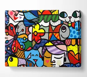 Art 15 Canvas Print Wall Art - Medium 20 x 32 Inches