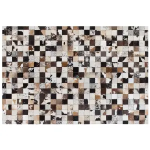 Cowhide Area Rug 160 x 230 cm Multicolour CERLI