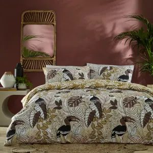 furn. Tocorico Toucan Exotic Reversible Duvet Cover Set