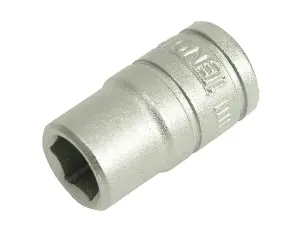 Teng Hexagon Socket 6 Point Regular 1/4in Drive 5mm