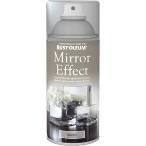 Rust-Oleum Silver mirror effect Multi-surface Spray paint, 150ml