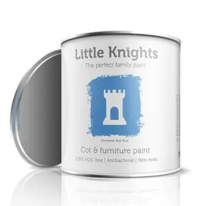 Little Knights Cot & Furniture Paint - Drummer Boy Blue - 2.5 litre