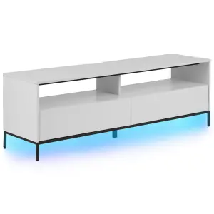 Beliani Modern TV Stand White SYDNEY