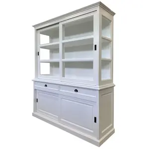 Jacksonport Display Cabinet White