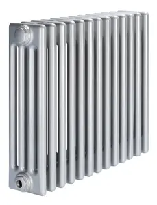 Acova Silver 4 Column Radiator, (W)628mm x (H)600mm