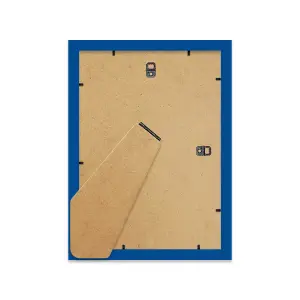 A4 Blue Picture Frame Fits A4 (21 x 29.7cm - 8.3 x 11.7in) Poster, Photo, Artwork, or Print.