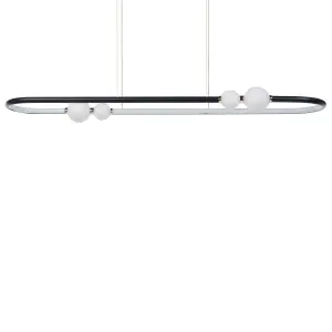 Metal LED Pendant Lamp Black FEALE