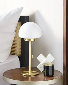 Beliani Modern Table Lamp Gold MORUGA