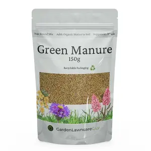 Green Manure Flower Seeds Mix - Year Round - Allotments, Beds and Borders - 900g