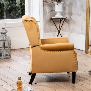 Annapoli Recliner Armchair - Yellow