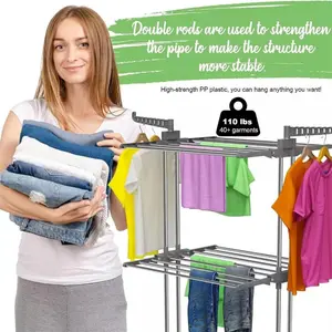 Foldable Freestanding Drying Rack