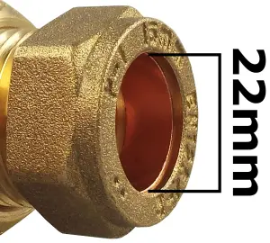 mdpe fittings to copper pipe connectors (25mm straight-22mm copper)