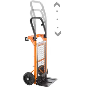 Sack Barrow - 2 in 1 hand truck, 80 kg load capacity - orange