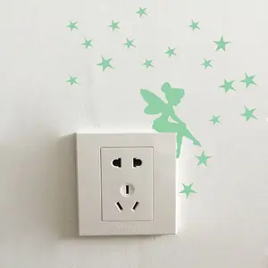 Walplus Sprinkle Fairy Stars Glowing Sticker Vinyl Wall Sticker Decorations X 2 Packs