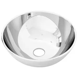 Berkfield Wash Basin 28x10 cm Ceramic Silver