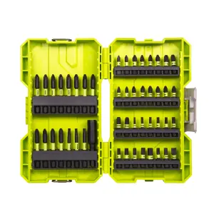 Ryobi Mixed Screwdriver bits, 48 pieces