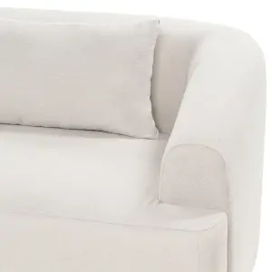 Corner Sofa SVANSELE Light Beige Fabric Left Hand