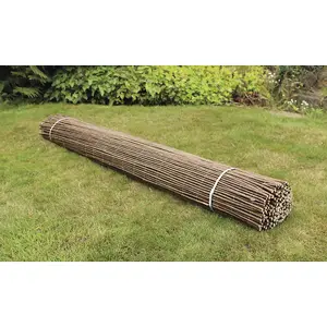 Willow Fencing Outdoor Screen, Screening Panel for Gardens, Balcony, Terraces, Wind/Sun Privacy Shield Divider (1.5m x 4m)