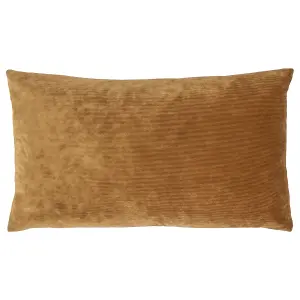 furn. Camden Reversible Micro-Cord Velvet Feather Filled Cushion