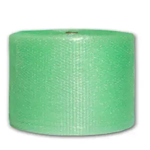 1 Roll x 300mm Green Biodegradable Recyclable Polythene 100 Meter Bubble Wrap Roll