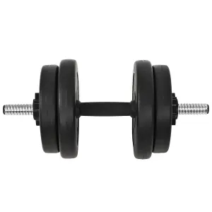 Dumbbell with Plates Fitness Gym Essential 40 kg