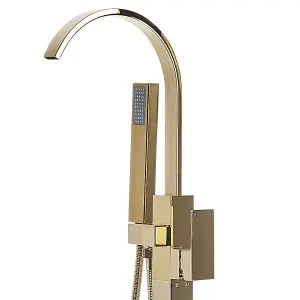 Freestanding Bathtub Faucet RIBBON Gold