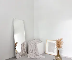 nielsen Arlott Aluminium Rectangular Wall Mirror, Full-Length, Silver, 70 x 170cm