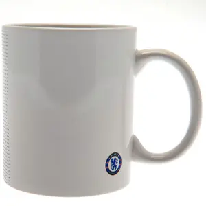 Chelsea FC Large Crest Mug Blue/White (One Size)