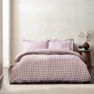 Yard Barton Check Reversible Duvet Set