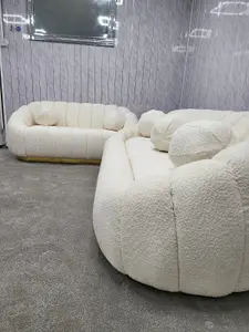 Cloud Boucle Sofa CREAM 3 & 3 SEATER