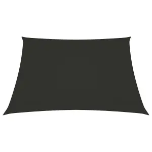 Berkfield Sunshade Sail Oxford Fabric Rectangular 2.5x3 m Anthracite