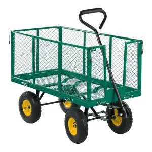 DJM Direct Heavy Duty Garden Outdoor Trolley Cart 300kg