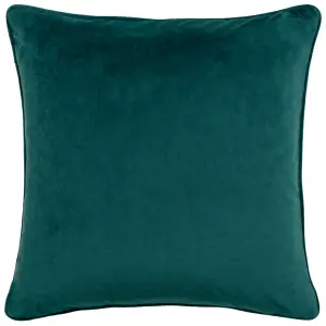 Paoletti Avenue Velvet Jacquard Feather Filled Cushion