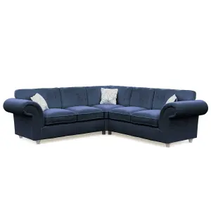 Windsor Royal Large Corner Sofa - Silver Feet