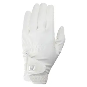 Hy5 Unisex Cottenham Elite Riding Gloves White (XL)