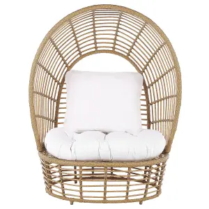 Garden Chair LIDO Rattan Beige