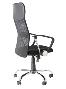 Orlando Mesh Office Chair with Wheels in Black