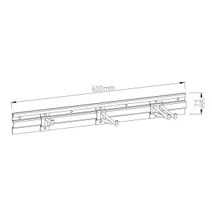 GoodHome Internal Tool storage rail kit