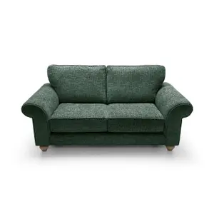 Ingrid 2 Seater Sofa in Jungle Green